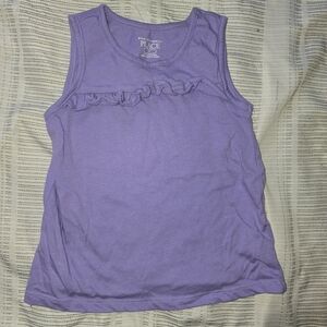 The Children's Place Lavender Ruffle Tank Top